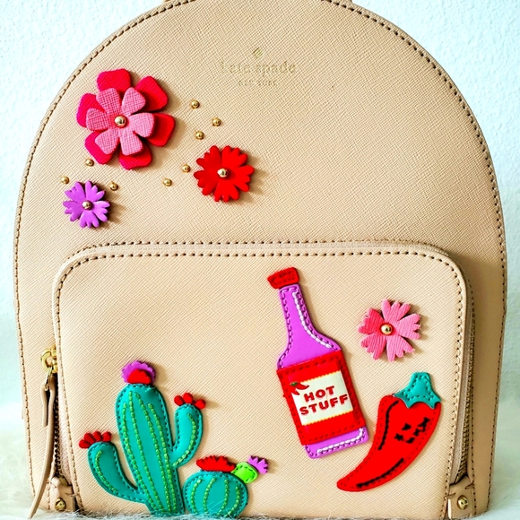 kate spade cactus backpack